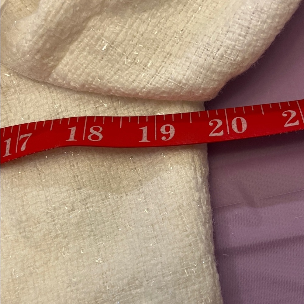 Worthington Cream Textured suit jacket size 10 skirt size 8 - Picture 8 of 15